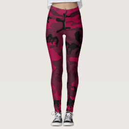 Rosa Camouflage Leggings