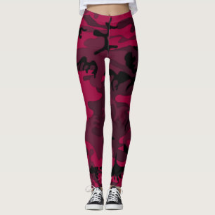 Rosa Camouflage Leggings