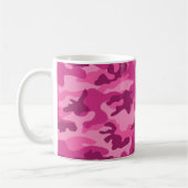 Rosa Camouflage LIEBE DU ihr Modernes Ja Kaffeetasse (Links)