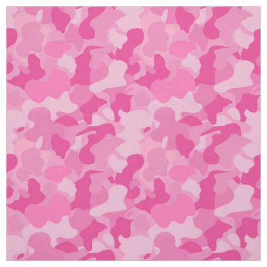 Rosa Camouflage-Mädchen Stoff (Muster)