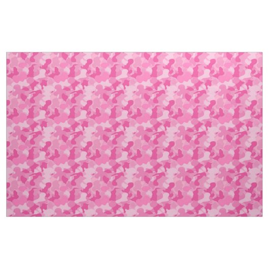 Rosa Camouflage-Mädchen Stoff (Fat Quarter (45,7 x 55,9 cm))