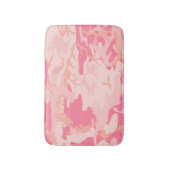 Rosa Camouflage, Militär, Armee Badematte (Vorderseite Vertikal)