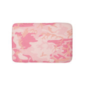 Rosa Camouflage, Militär, Armee Badematte (Vorderseite)