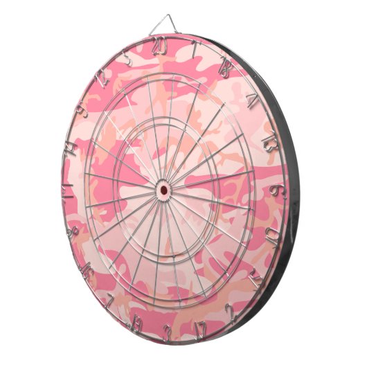 Rosa Camouflage, Militär, Armee Dartscheibe (Vorderseite rechts)