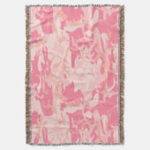 Rosa Camouflage, Militär, Armee Decke (Vorderseite Vertikal)