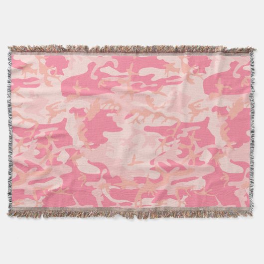 Rosa Camouflage, Militär, Armee Decke (Vorderseite)