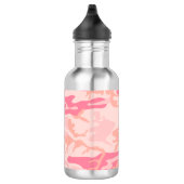 Rosa Camouflage, Militär, Armee Edelstahlflasche (Rechts)