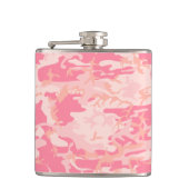 Rosa Camouflage, Militär, Armee Flachmann (Vorderseite)