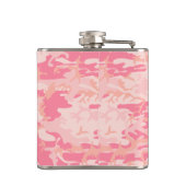 Rosa Camouflage, Militär, Armee Flachmann (Rückseite)