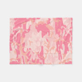Rosa Camouflage, Militär, Armee Fleecedecke (Vorderseite (Horizontal))
