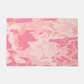 Rosa Camouflage, Militär, Armee Fußmatte (Vorderseite)