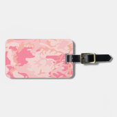 Rosa Camouflage, Militär, Armee Gepäckanhänger (Vorderseite horizontal)