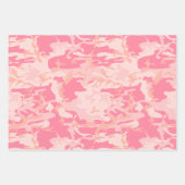 Rosa Camouflage, Militär, Armee Geschenkpapier Set (Vorderseite)