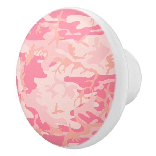 Rosa Camouflage, Militär, Armee Keramikknauf (Rechts)