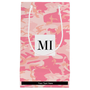 Rosa Camouflage, Militär, Armee Kleine Geschenktüte