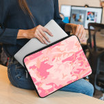 Rosa Camouflage, Militär, Armee Laptopschutzhülle<br><div class="desc">Elegantes,  stilvolles und raffiniertes Tarnmuster in rosa Farbe. Moderne und trendige Geschenke,  perfekt für den militärischen Liebhaber in Ihrem Leben.</div>