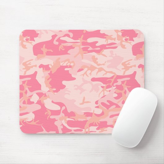 Rosa Camouflage, Militär, Armee Mousepad (Mit Mouse)