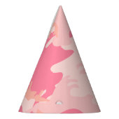 Rosa Camouflage, Militär, Armee Partyhütchen (Links)