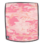 Rosa Camouflage, Militär, Armee Rucksack (Abnehmbare Front)