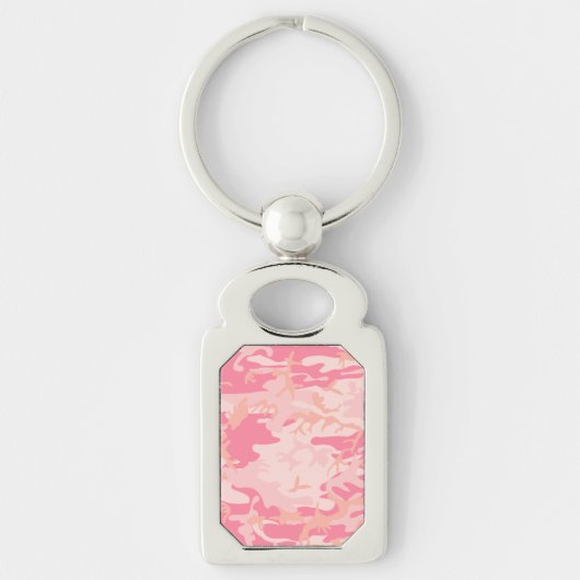 Rosa Camouflage, Militär, Armee Schlüsselanhänger (Vorderseite)