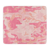 Rosa Camouflage, Militär, Armee Schneidebrett (Vorderseite)