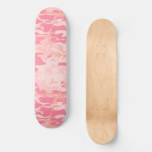 Rosa Camouflage, Militär, Armee Skateboard (Vorderseite)