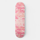 Rosa Camouflage, Militär, Armee Skateboard (Vorderseite)