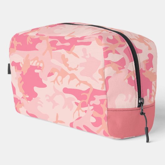 Rosa Camouflage, Militär, Armee Waschbeutel (Rechte Ecke)
