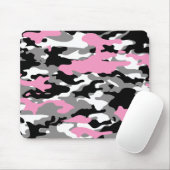 ROSA CAMOUFLAGE - Mousepad (Mit Mouse)