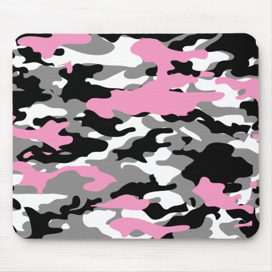 ROSA CAMOUFLAGE - Mousepad (Vorne)
