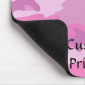 Rosa Camouflage Mousepad (Ecke)