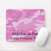 Rosa Camouflage Mousepad (Mit Mouse)