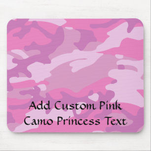 Rosa Camouflage Mousepad