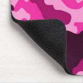Rosa Camouflage Mousepad (Ecke)