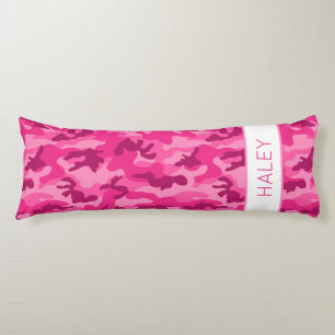 Rosa Camouflage NAME Kinder Schlafzimmer Dekoratio Seitenschläferkissen