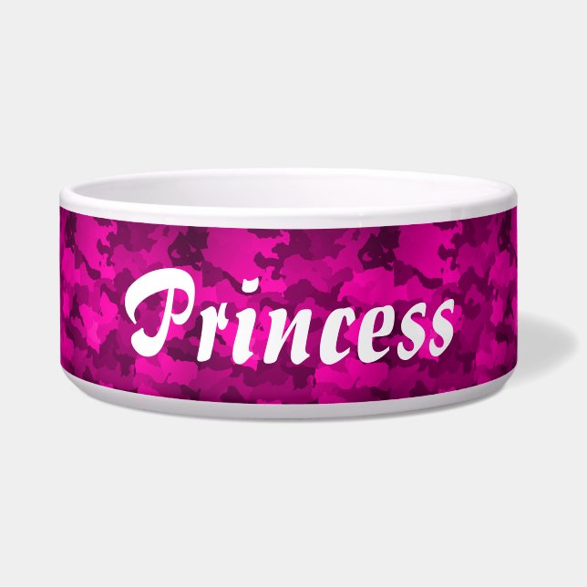 Rosa Camouflage Napf (Vorderseite)