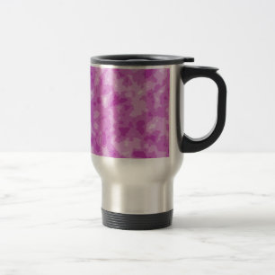 Rosa Camouflage-Reise-Tasse Reisebecher