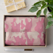 rosa Camouflage Seidenpapier (Geschenk)