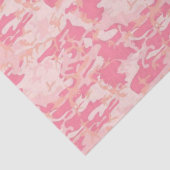 Rosa Camouflage Seidenpapier (Ausschnitt)