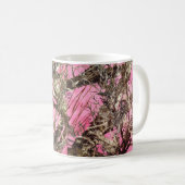 Rosa Camouflage - Tarnungs-Geschenke - Kaffeetasse (VorderseiteRechts)