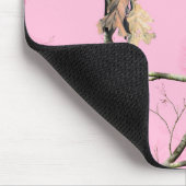 Rosa Camouflage-Tarnungs-Jagd-Mädchen-wirkliche Mousepad (Ecke)