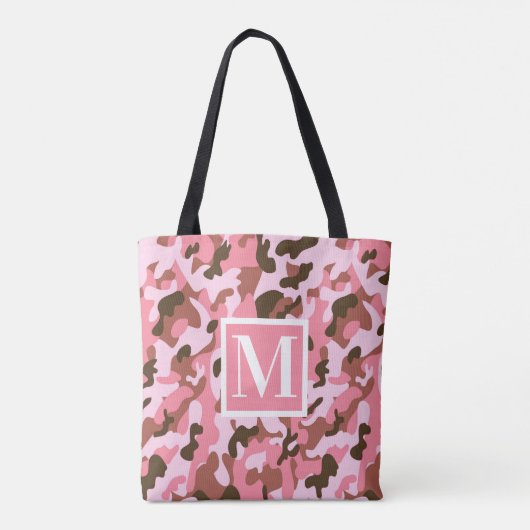 Rosa Camouflage Tasche (Rückseite)