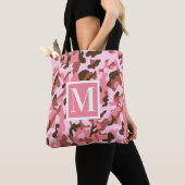 Rosa Camouflage Tasche (Von Nahem)