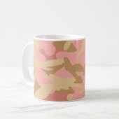 Rosa Camouflage Tasse (Vorderseite Links)