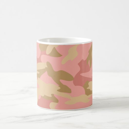 Rosa Camouflage Tasse (Mittel)