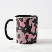 Rosa Camouflage Tasse (Links)