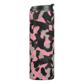 Rosa Camouflage Thermosbecher (Nach links gedreht)