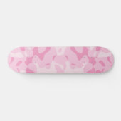 Rosa CamouflageSkateboard Skateboard (Horizontal)