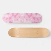 Rosa CamouflageSkateboard Skateboard (Horizontal)