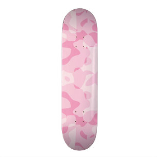 Rosa CamouflageSkateboard Skateboard